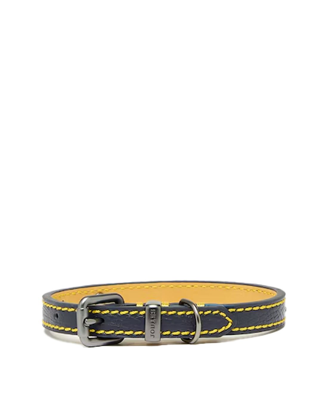 Leather Collar Medium - Navy