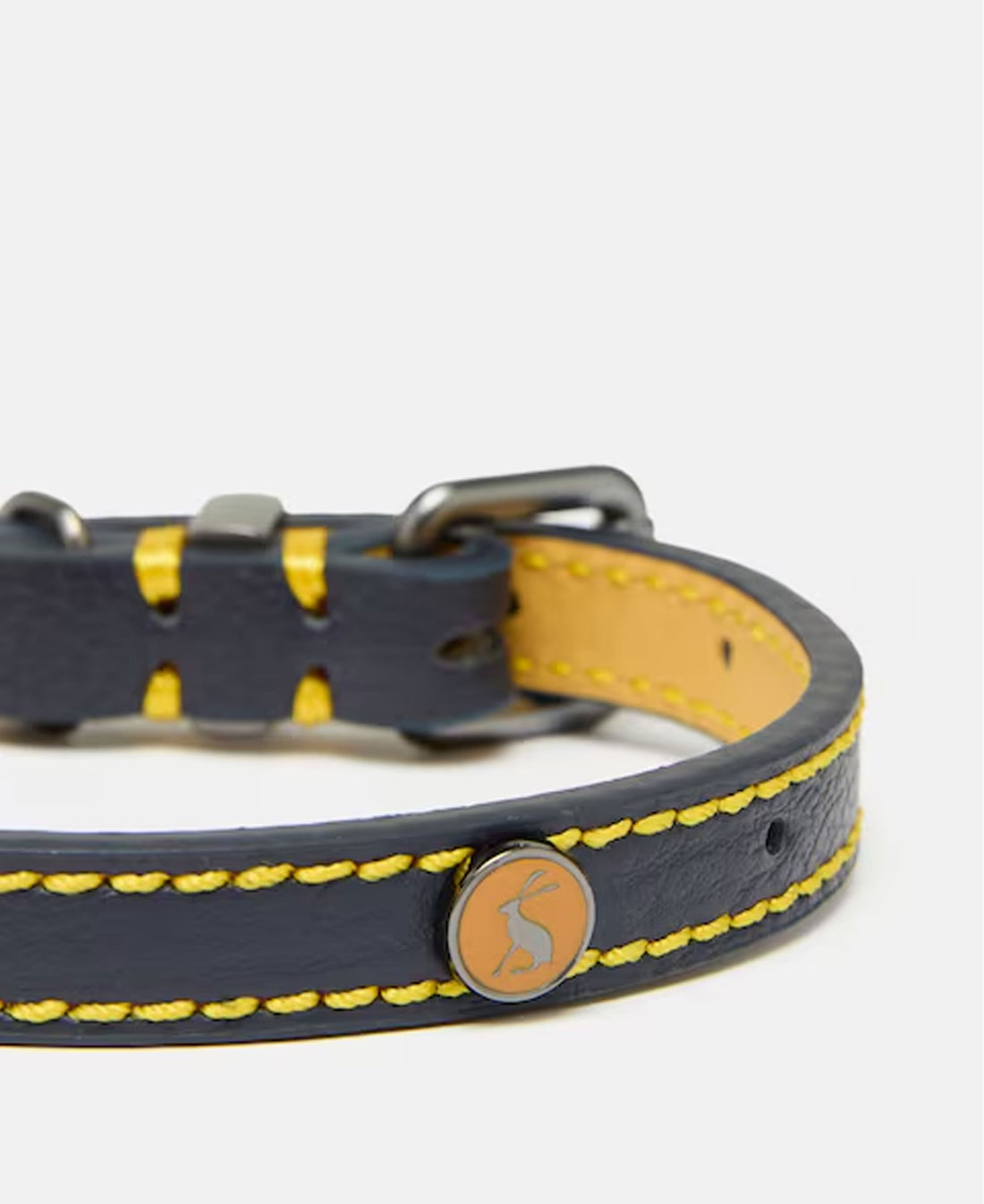 Leather Collar Small - Navy