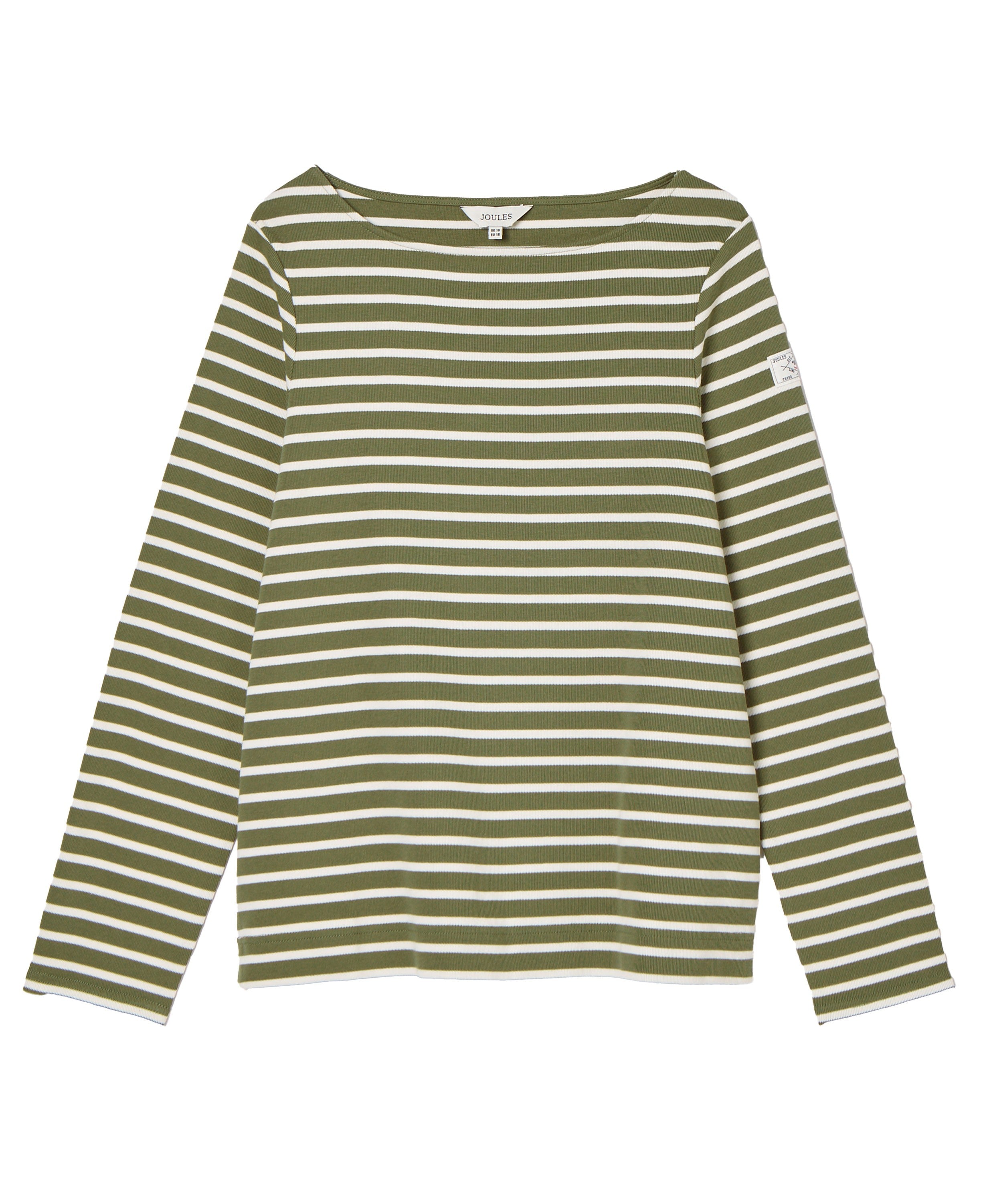 New Harbour Top - Green Stripe