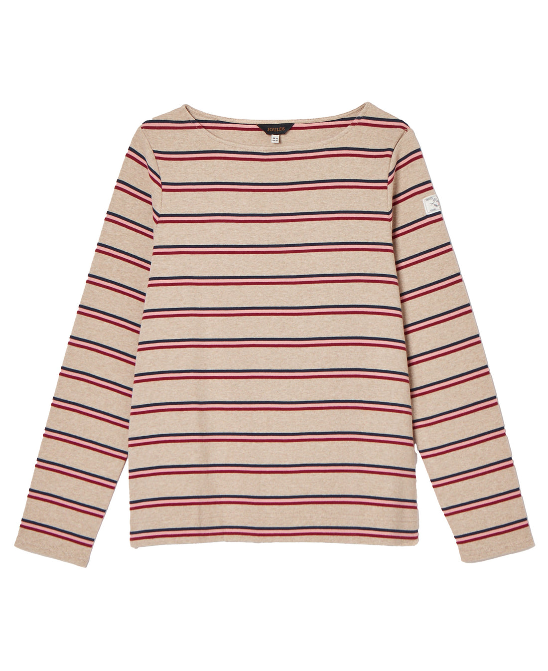 New Harbour Top - Oat Pink Stripe