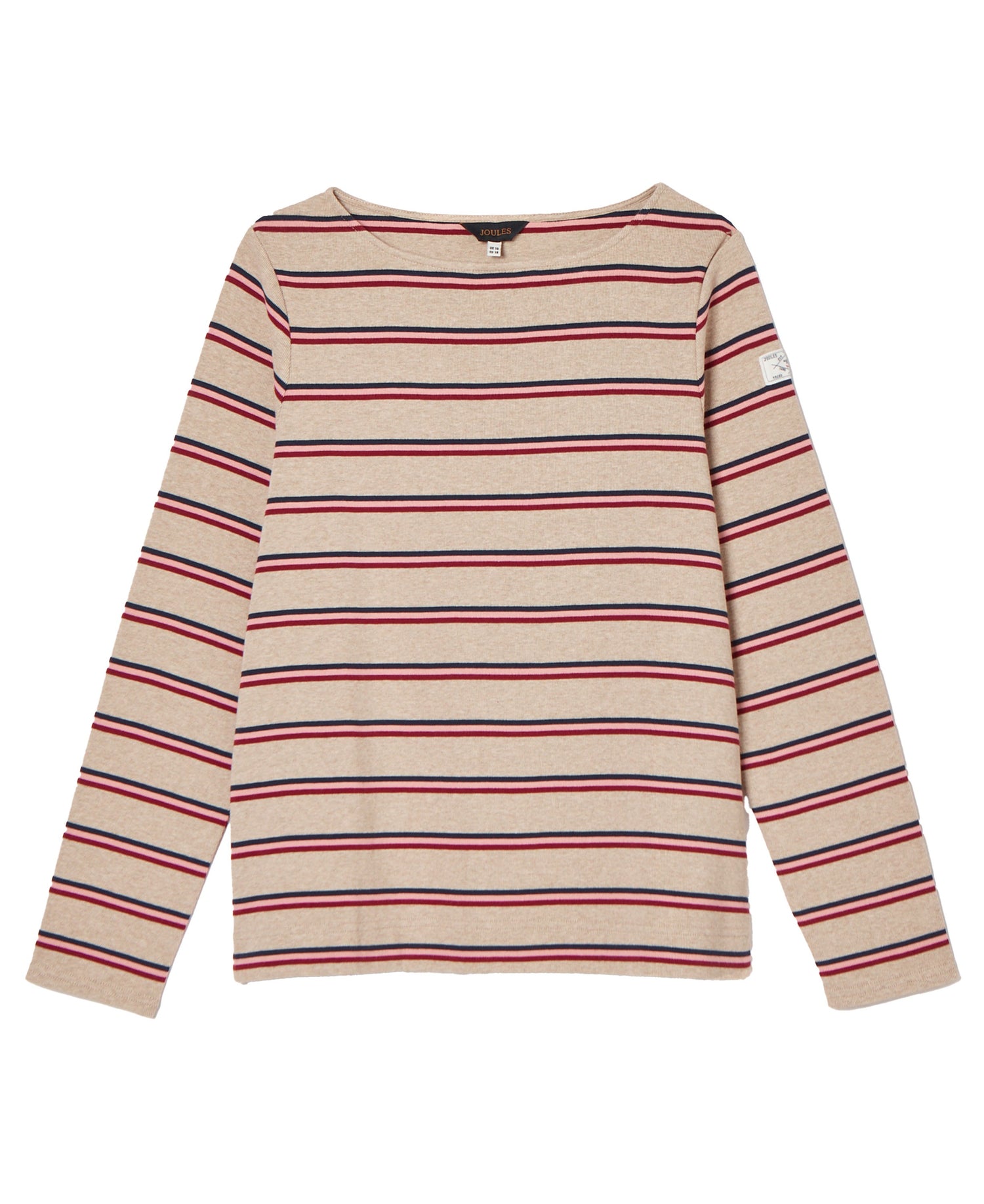 New Harbour Top - Oat Pink Stripe