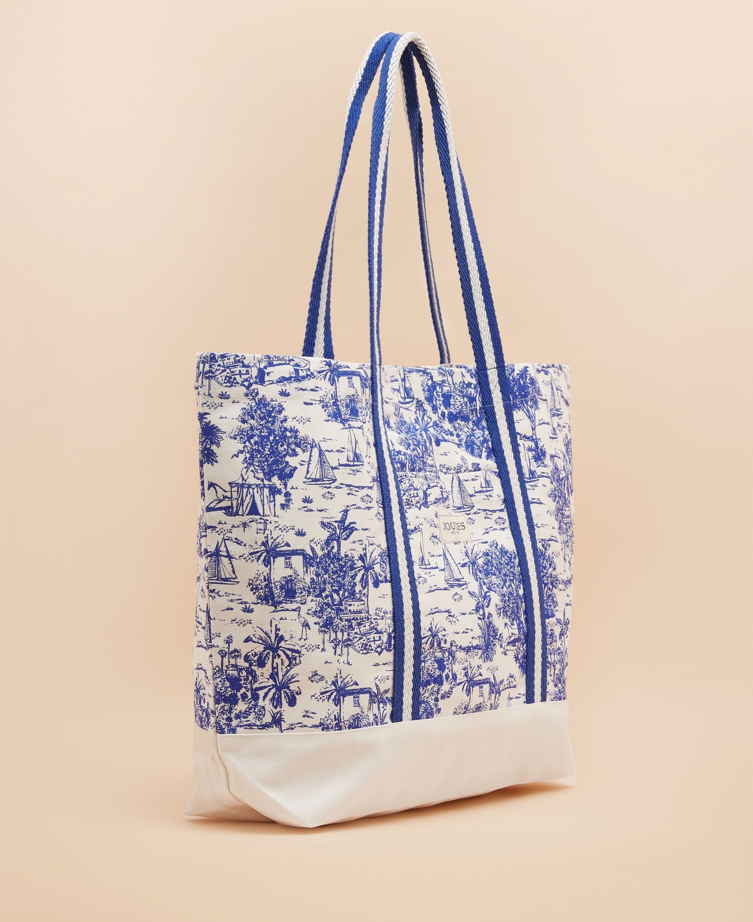 Promenade Bag - Blue Toile