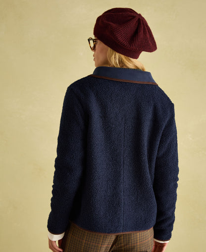 Sadie Fleece Jacket - Navy