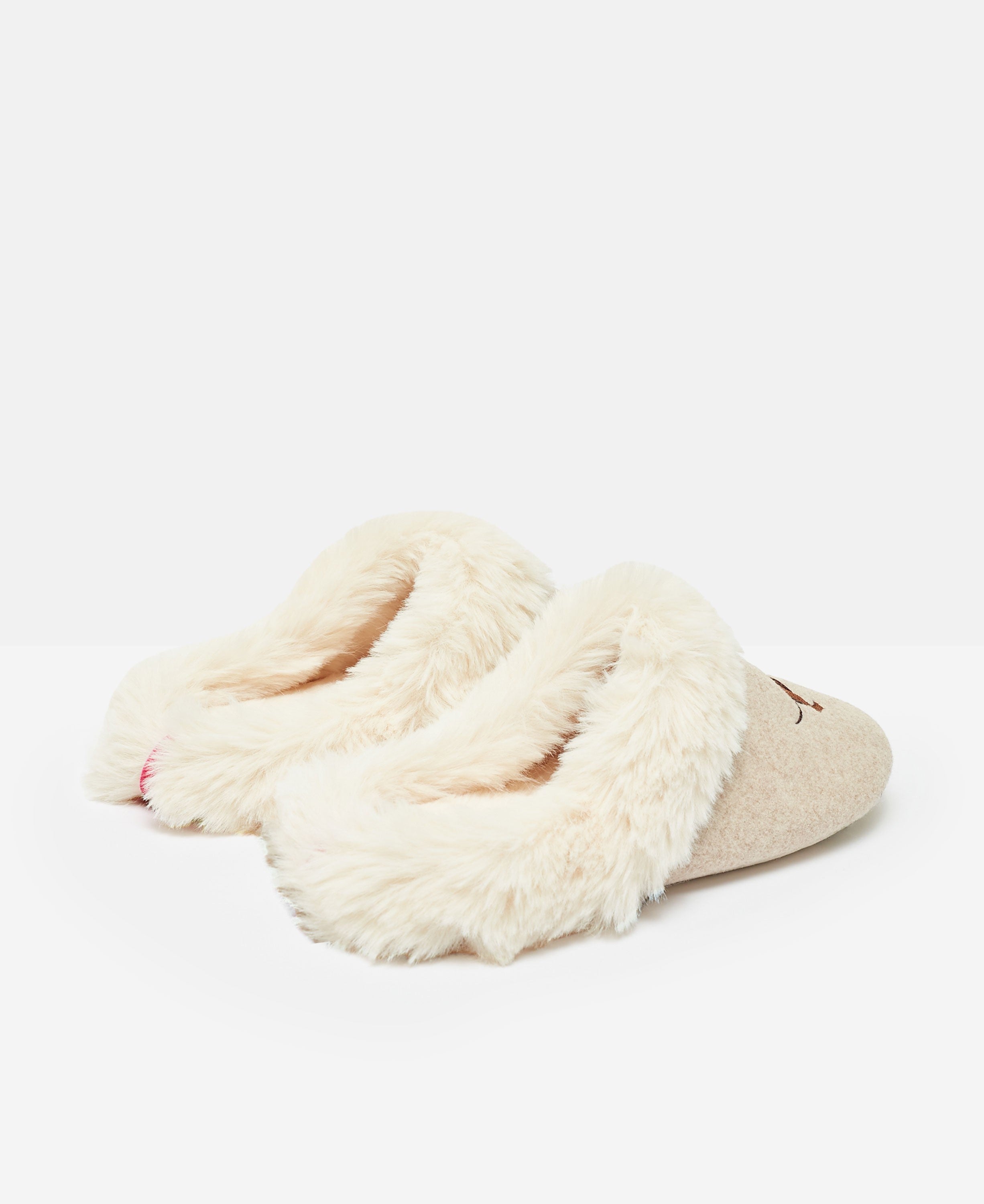 Slippet Luxe Slippers - Oatmeal Dog