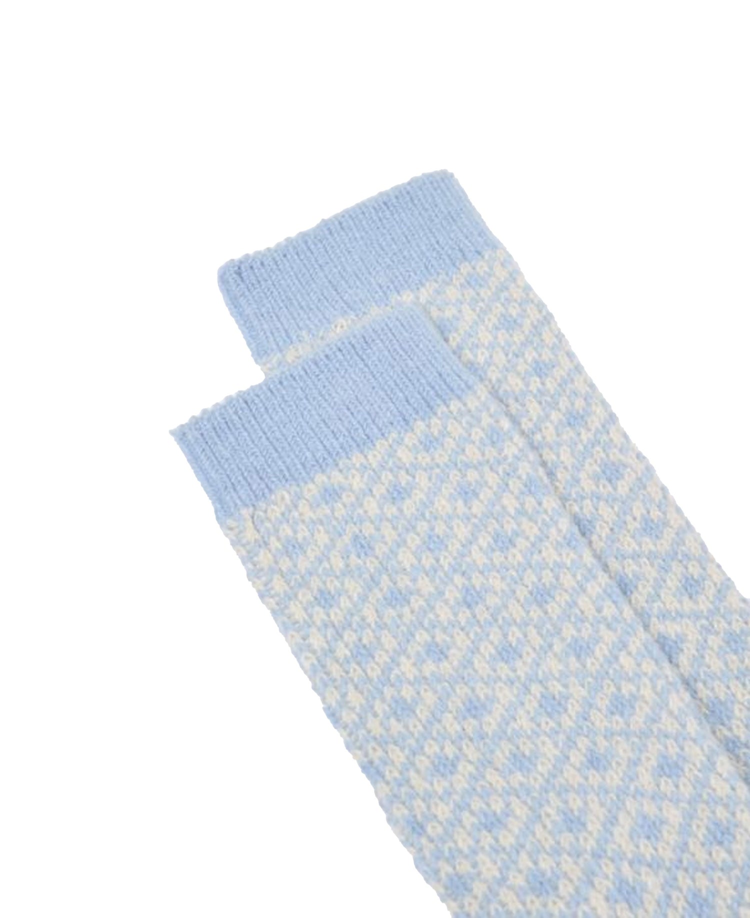 Toasty Socks - Blue Geo