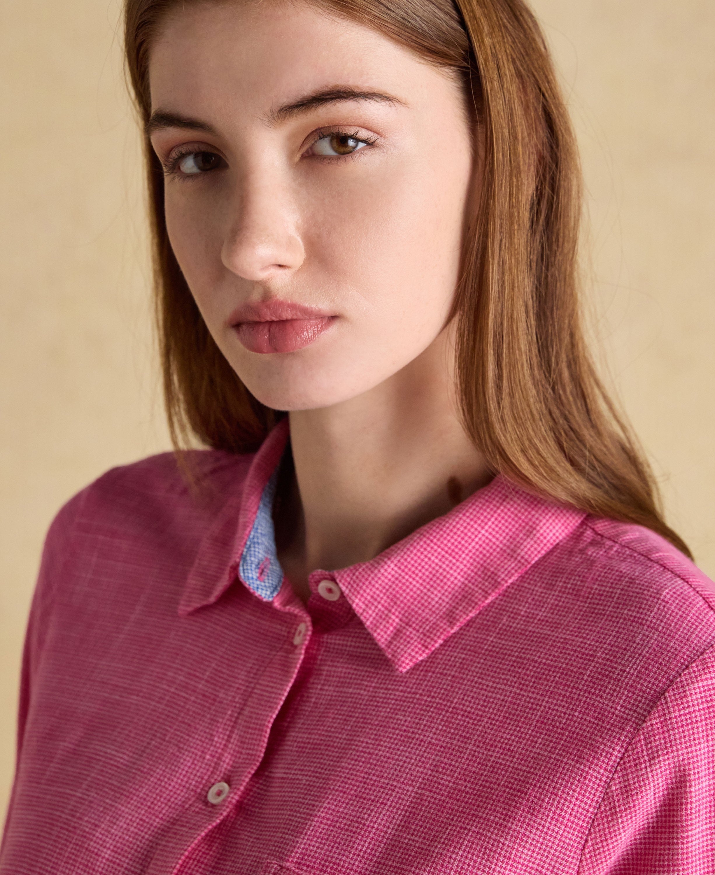 Ida Shirt - Bright Pink