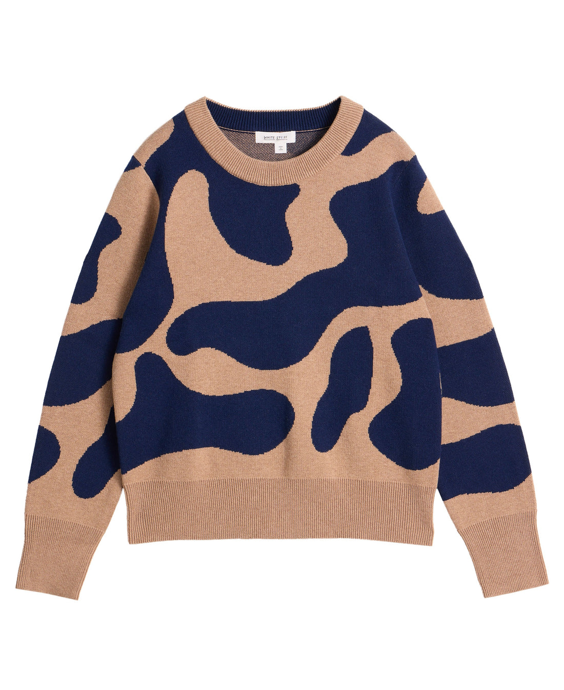 Katie Abstract Jumper - Natural Multi