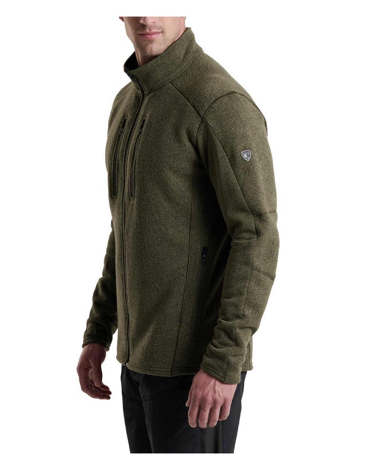 Interceptr Fleece Jacket - Moss Stone