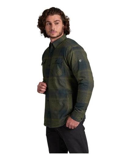 Joyrydr Fleece Lined Shirt - Olive Night