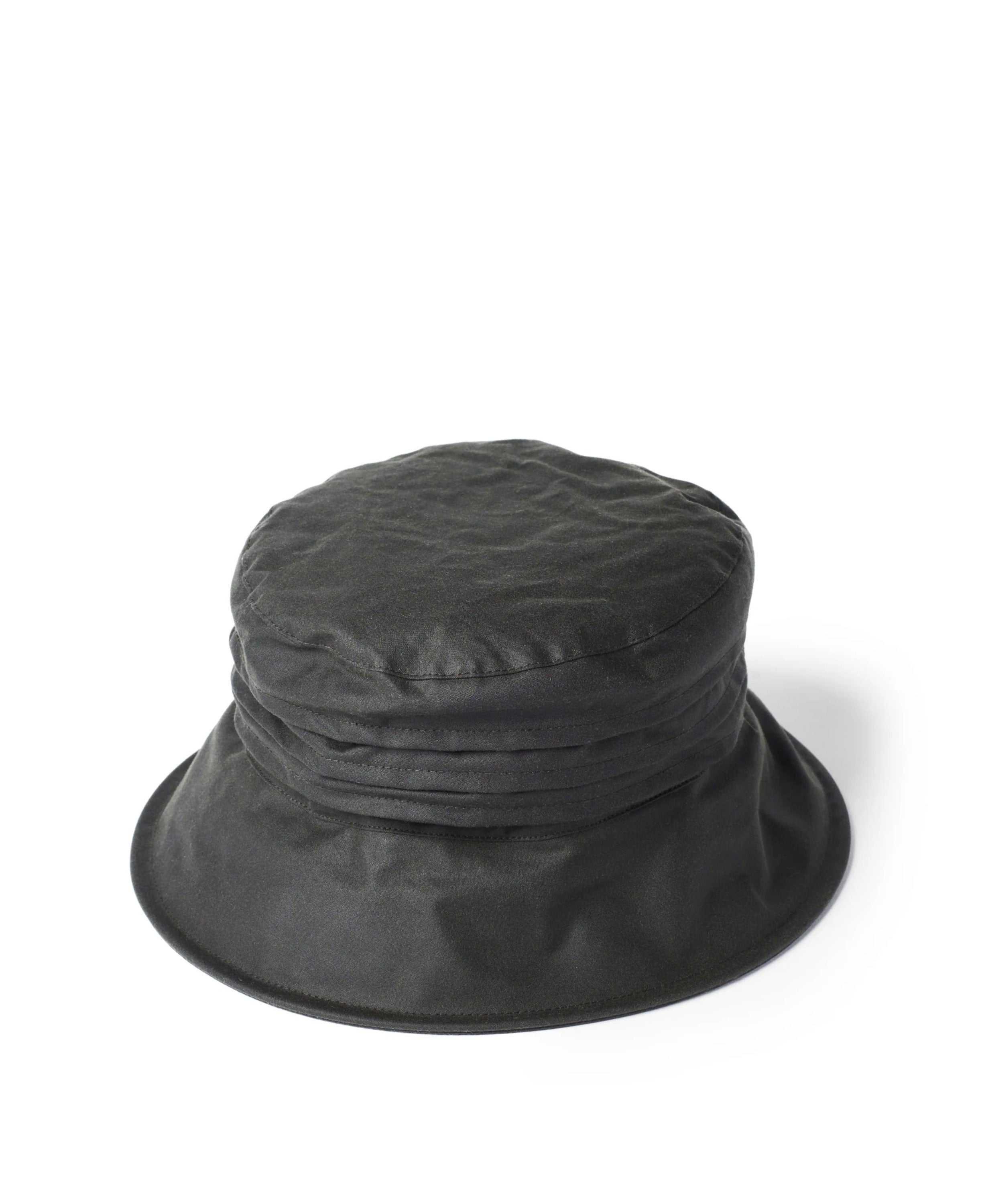 British Waxed Hat - Olive