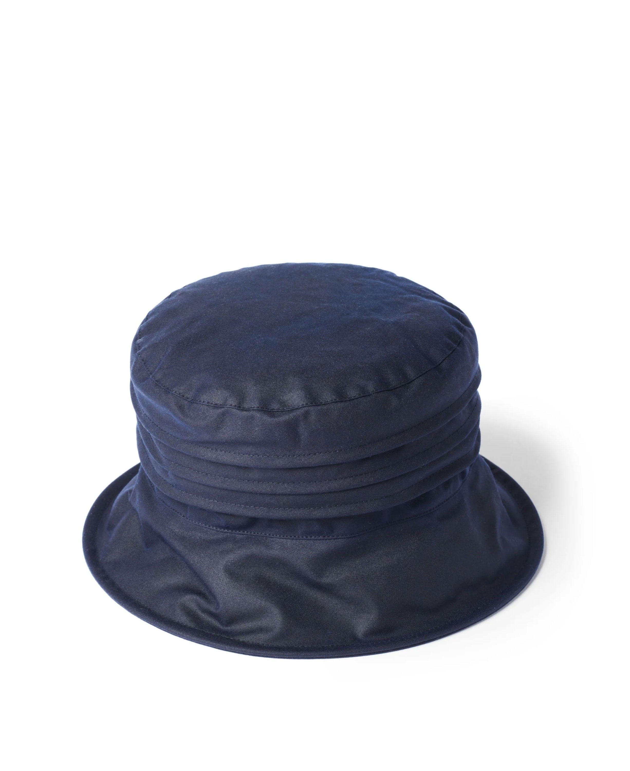 British Waxed Hat - Navy