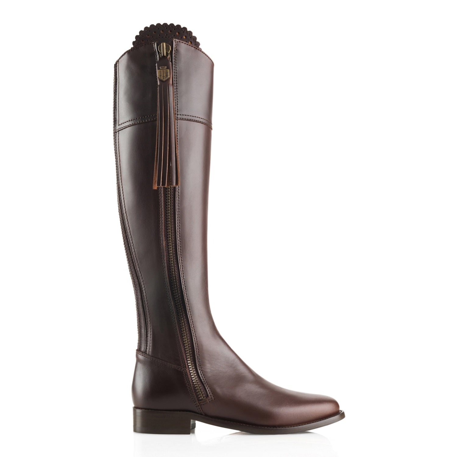 Regina Boot - Mahogany Leather