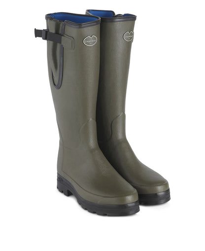 Vierzonord Neoprene Lined Wellington Boot - Vert Chameau