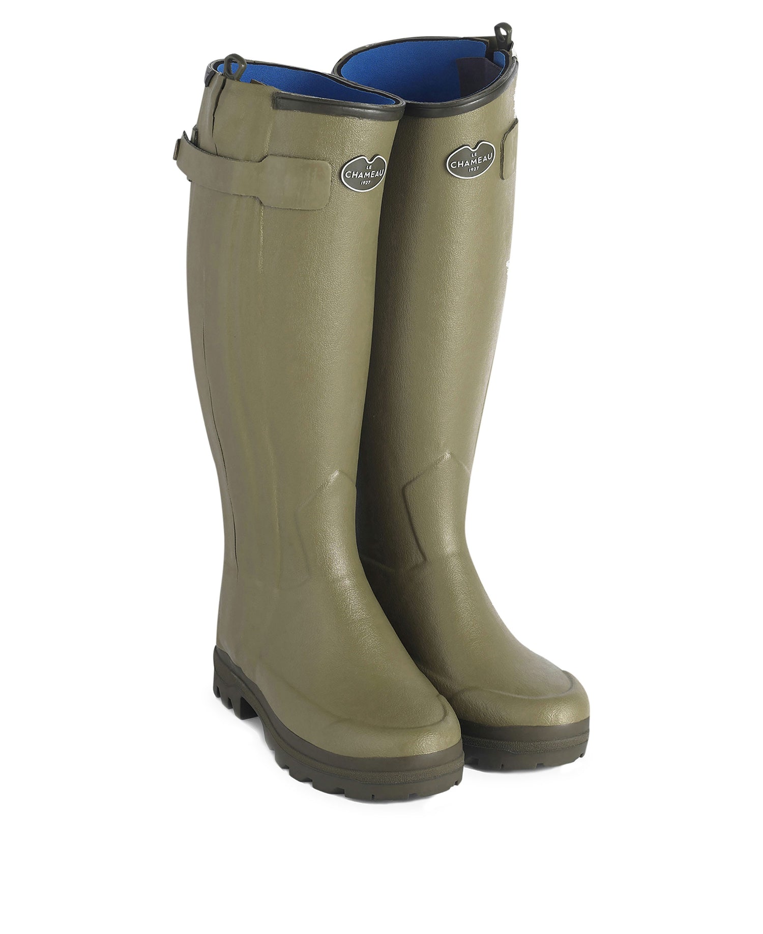 Chasseur Neoprene Wellington Boot - Vert Vierzon