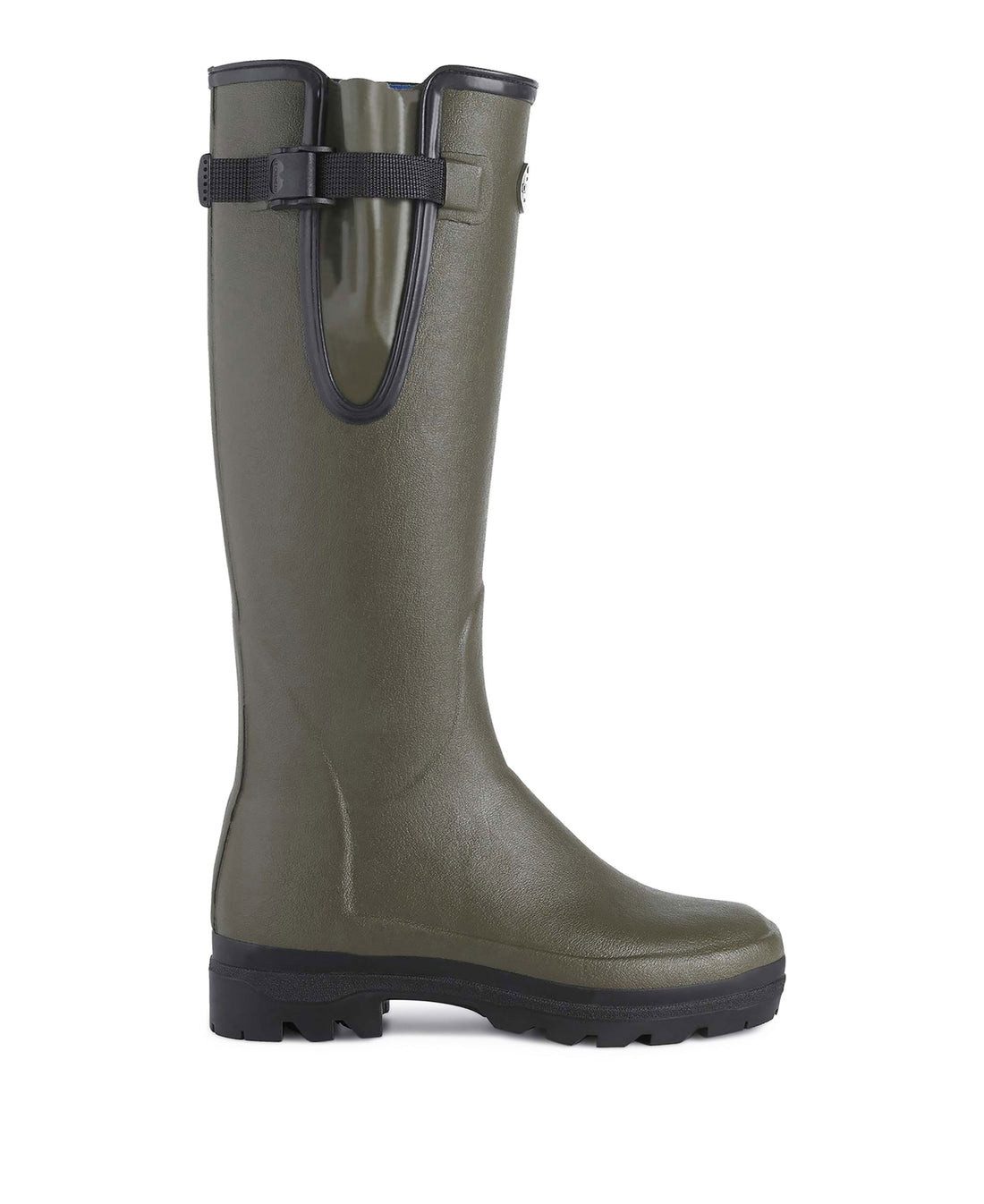 Vierzonord Neoprene Lined Wellington Boot - Vert Chameau