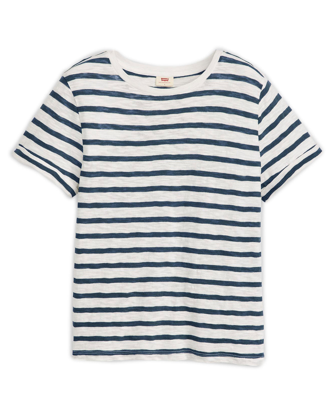 Margot Tee Captain Stripe - Peacoat Egret Blue