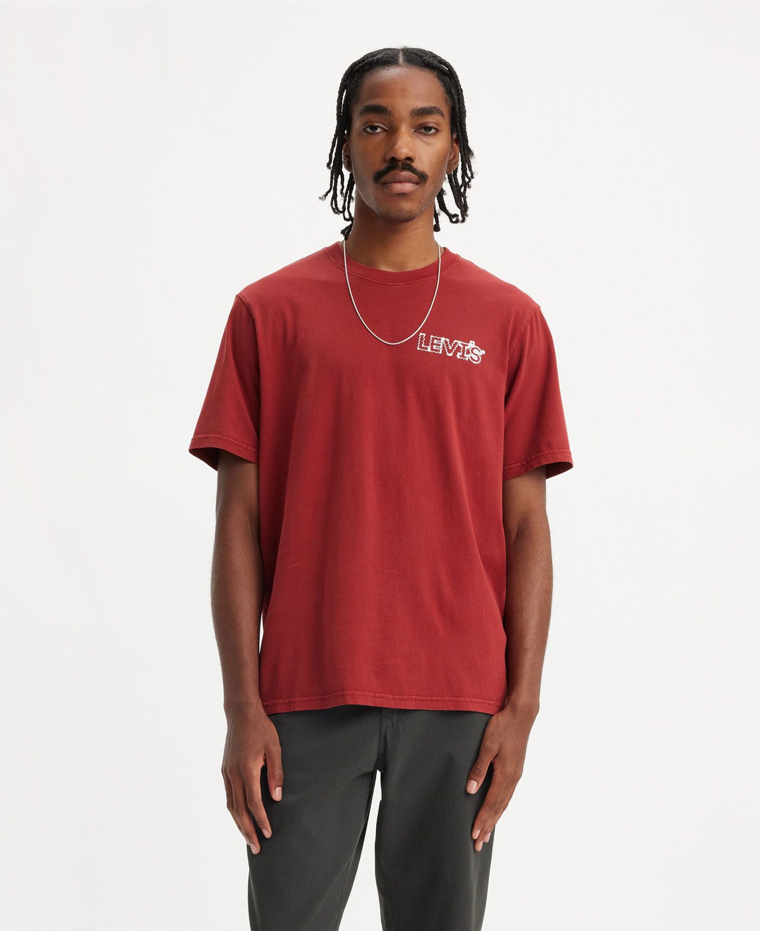Relaxed Fit Short Sleeve T-Shirt - Sundried Tomato
