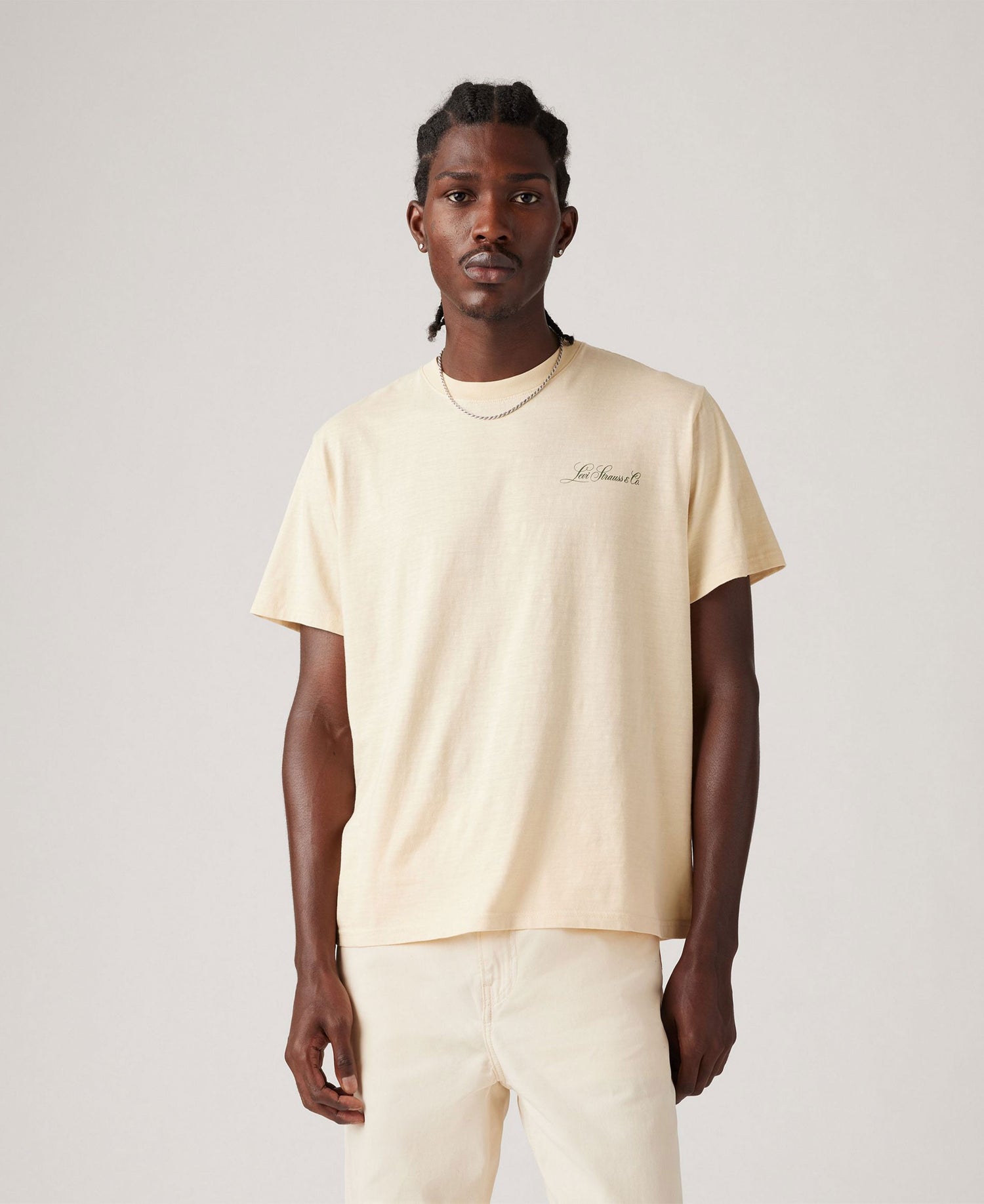 Relaxed Fit Tee - Archival Levi Strauss Tans