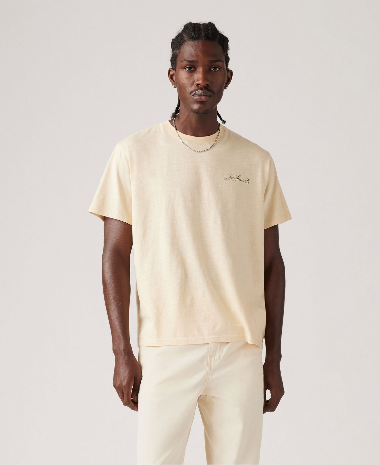 Relaxed Fit Tee - Archival Levi Strauss Tans