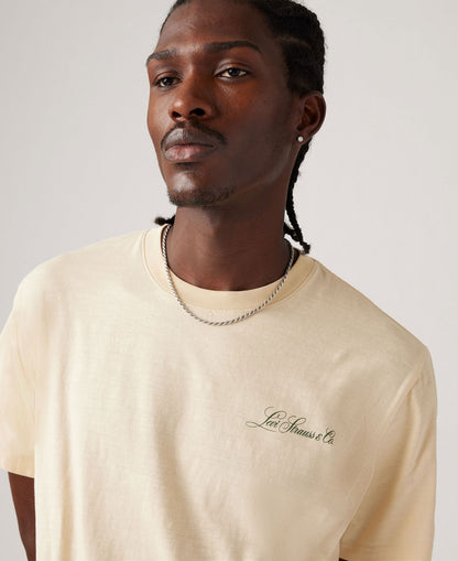 Relaxed Fit Tee - Archival Levi Strauss Tans