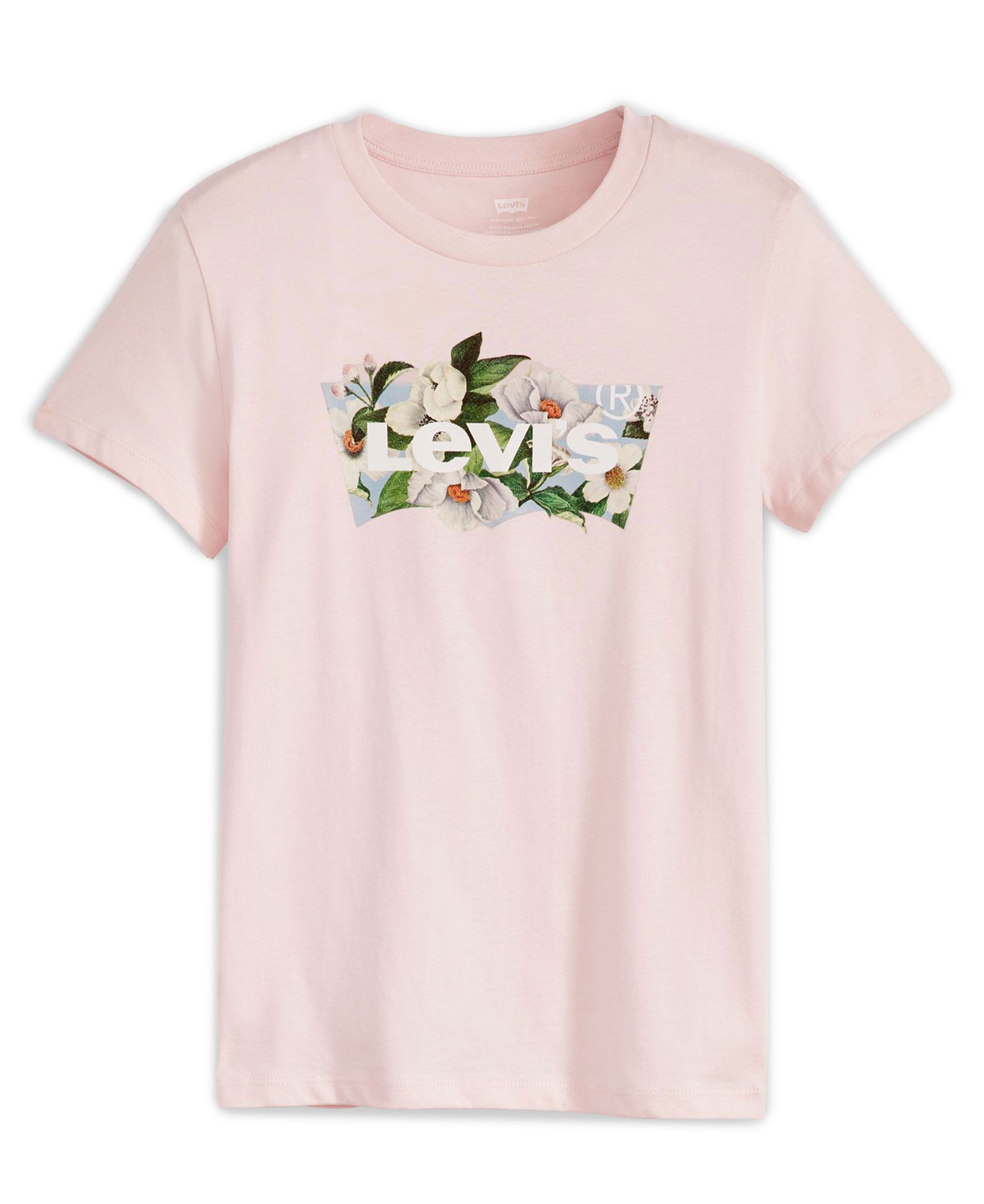 The Perfect Tee - Carnation Bw Fill Lc Potpourri Pink