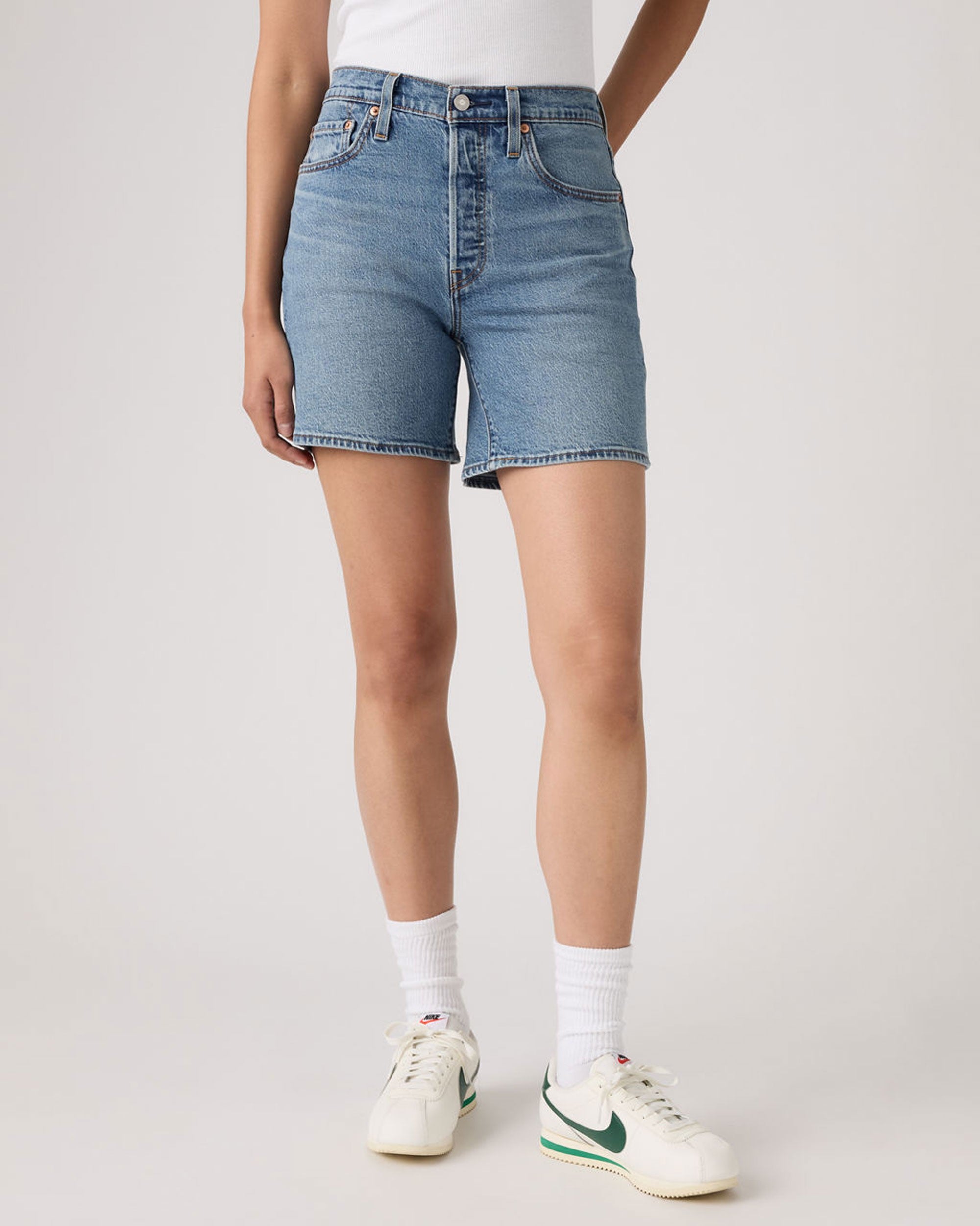 501 Mid Thigh Short - Pen Ring Ltw