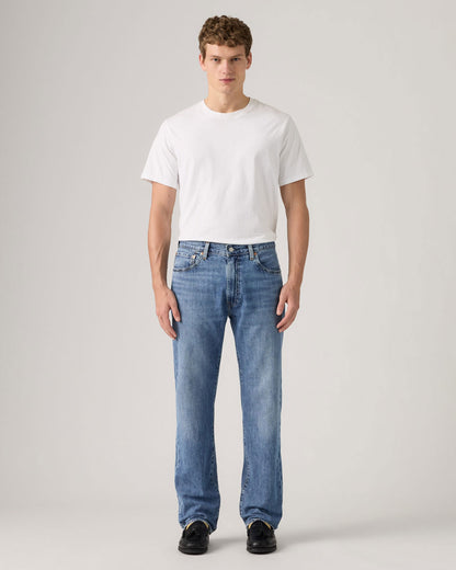 555 Relaxed Straight Jeans - Timeless Blues