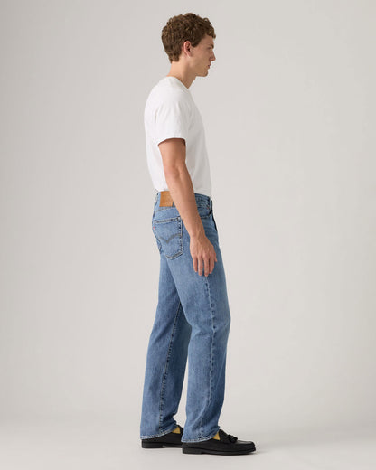 555 Relaxed Straight Jeans - Timeless Blues