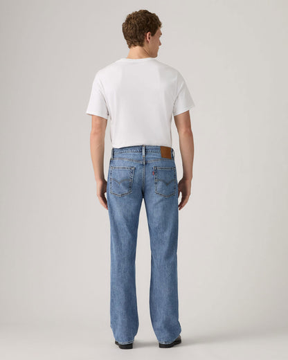 555 Relaxed Straight Jeans - Timeless Blues