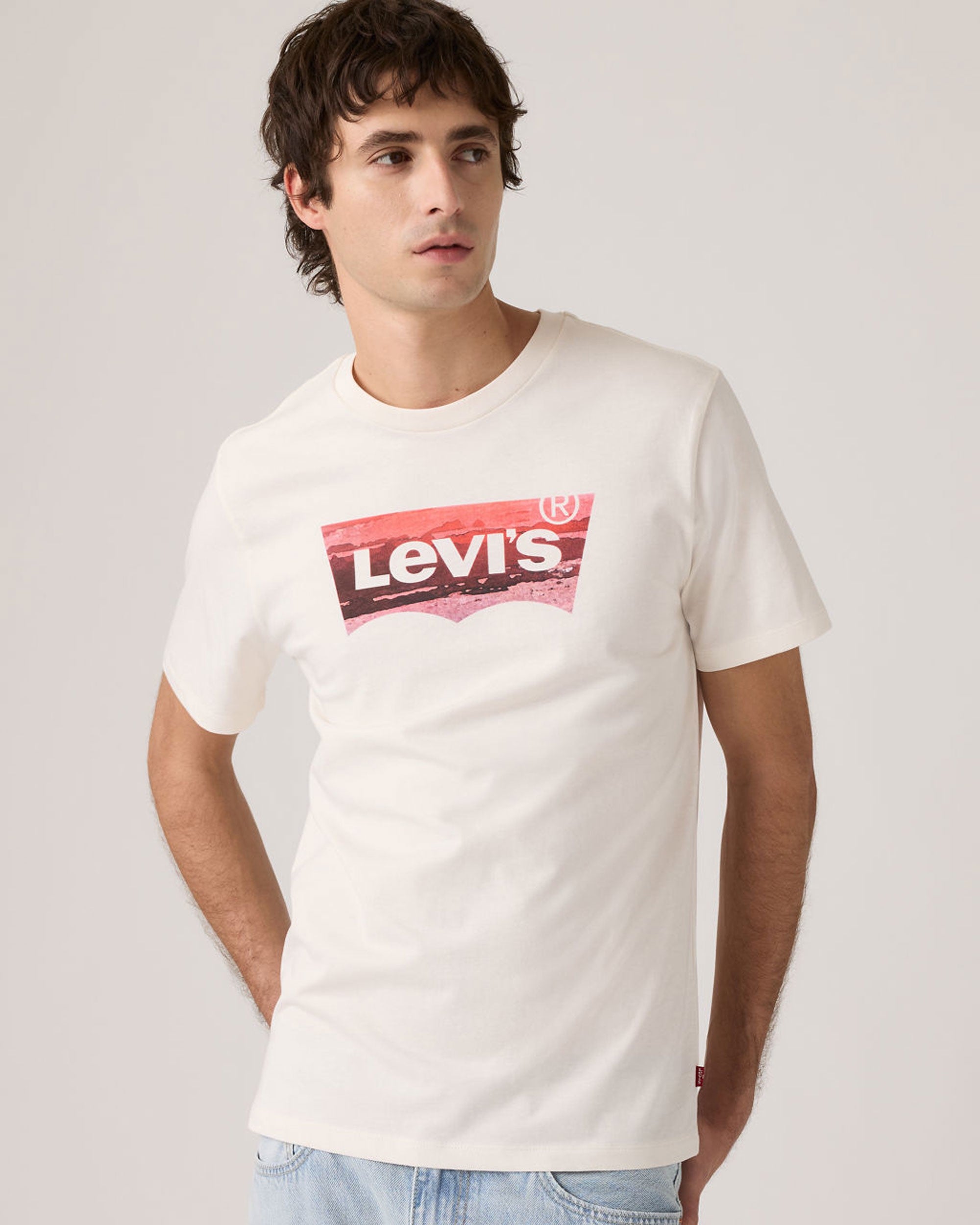 Graphic Crewneck Tee - Coastal Filled Bw E