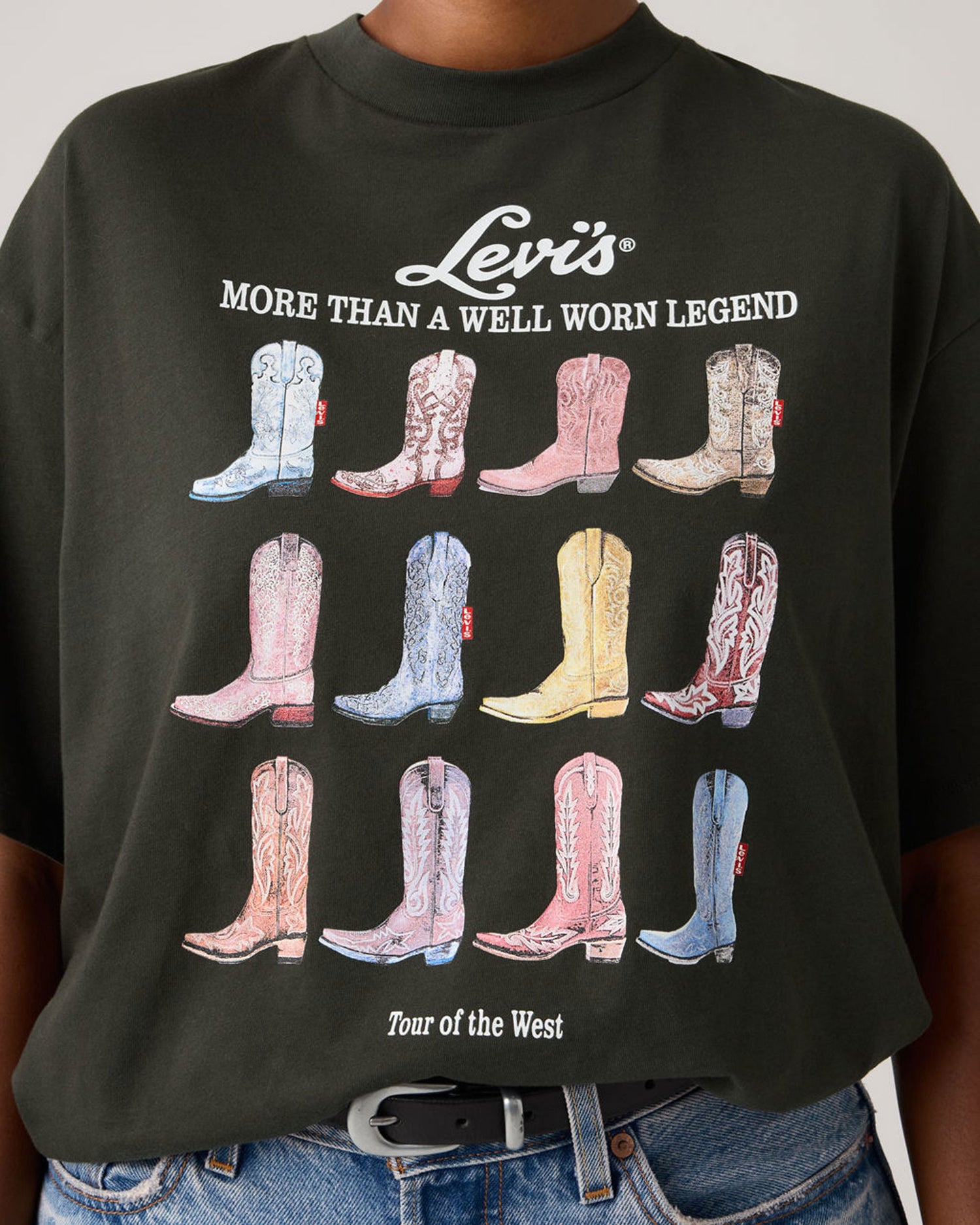 Graphic Short Stack Tee - All The Boots