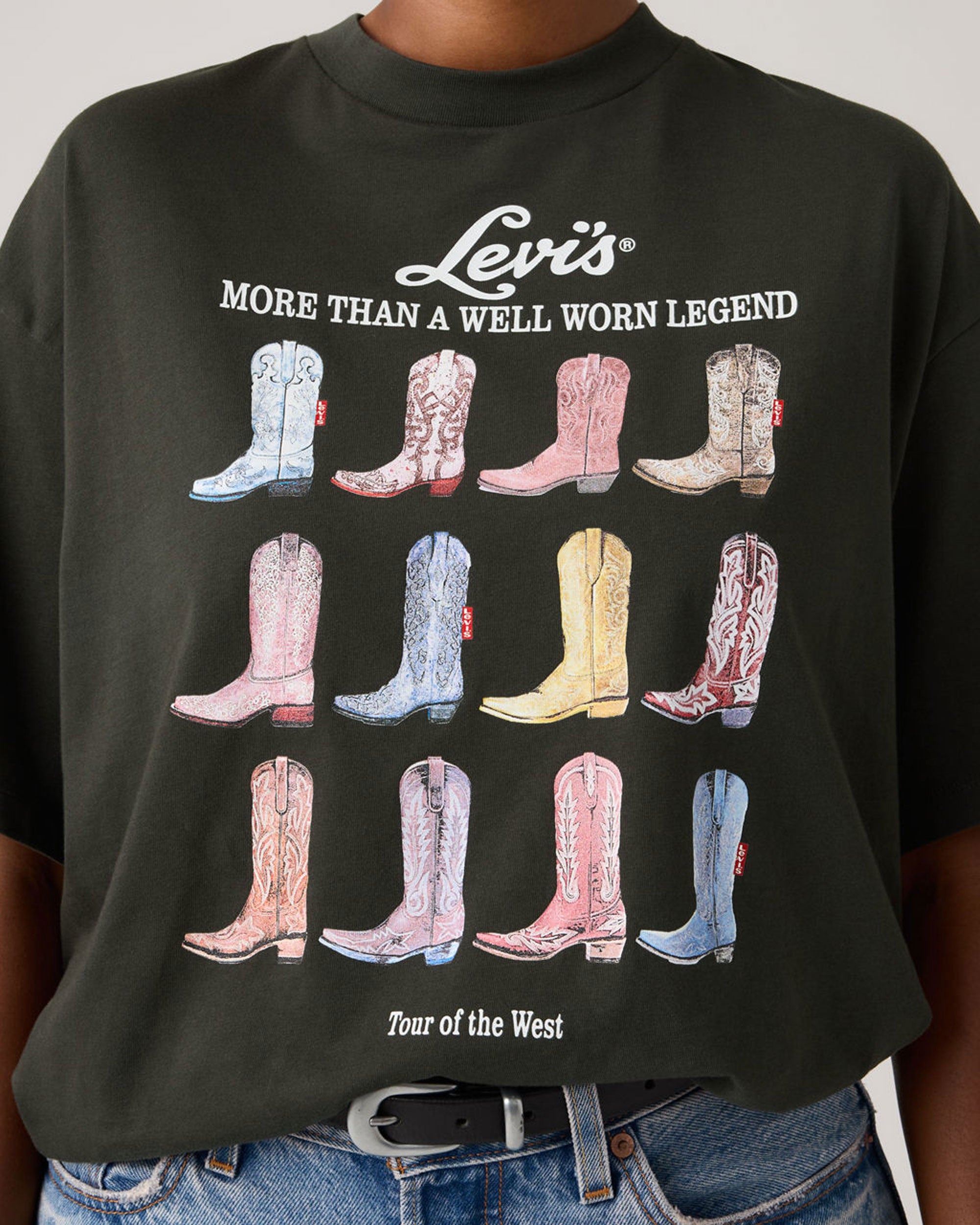 Graphic Short Stack Tee - All The Boots