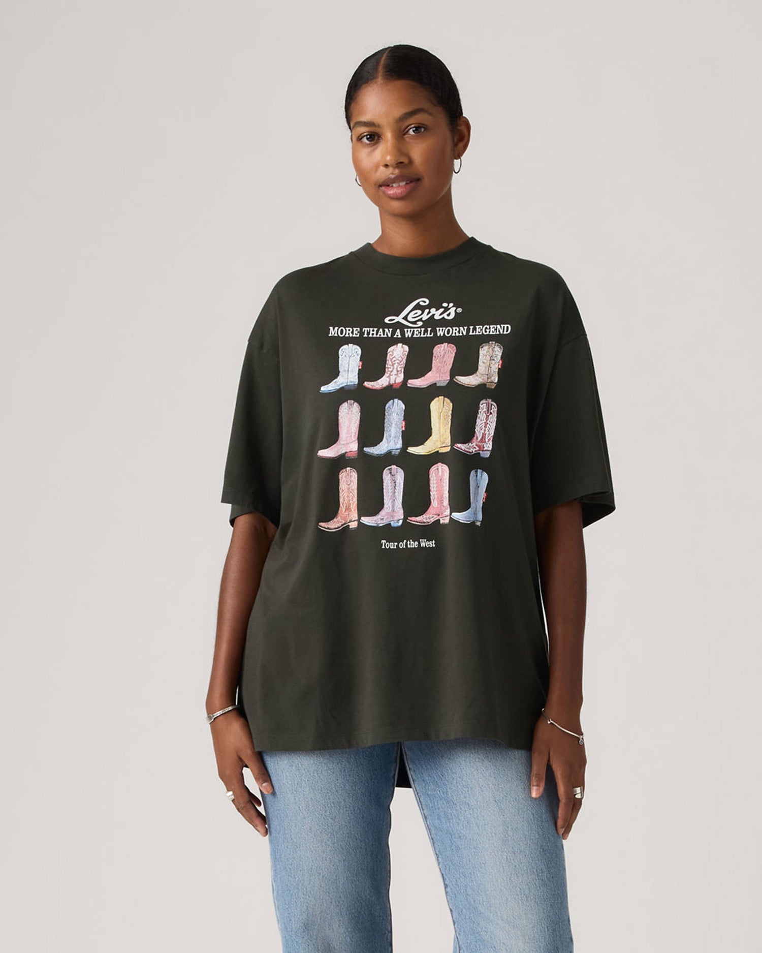Graphic Short Stack Tee - All The Boots