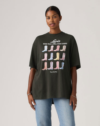 Graphic Short Stack Tee - All The Boots