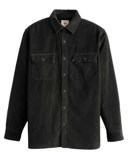 Jackson Worker Shirt - Jet Black Corduroy