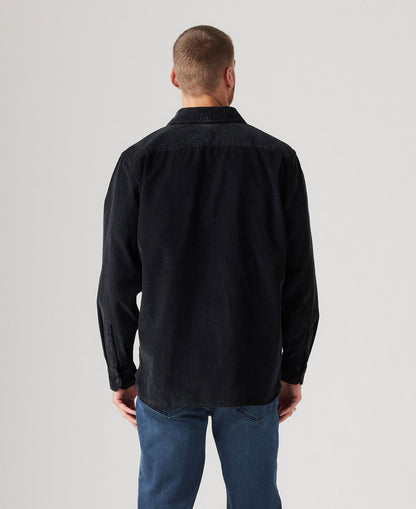 Jackson Worker Shirt - Jet Black Corduroy