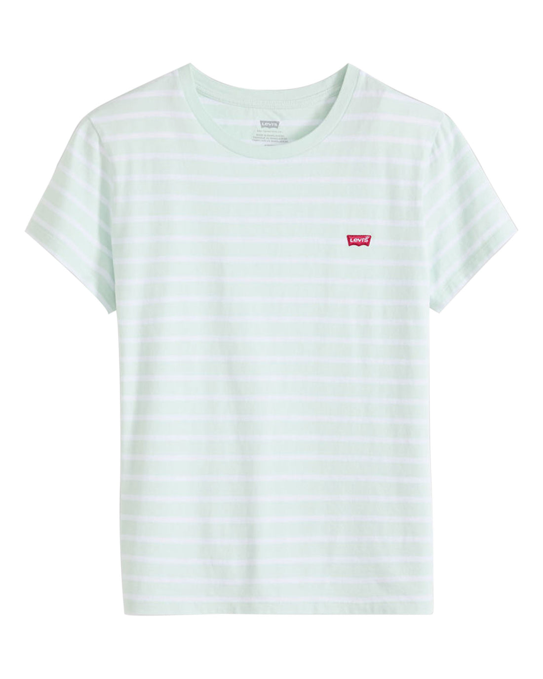 Perfect Tee - Emily Stripe Pale Blue