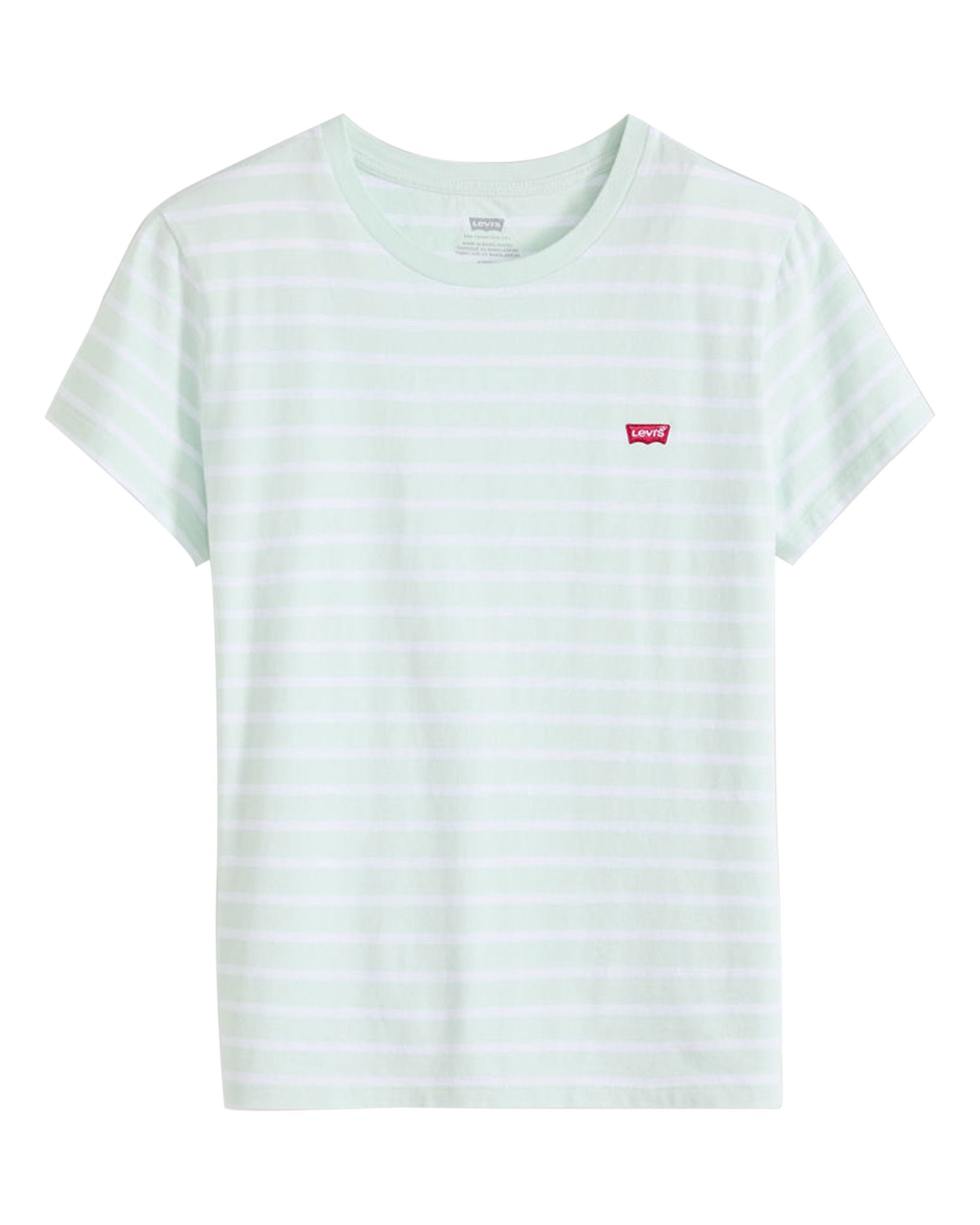 Perfect Tee - Emily Stripe Pale Blue