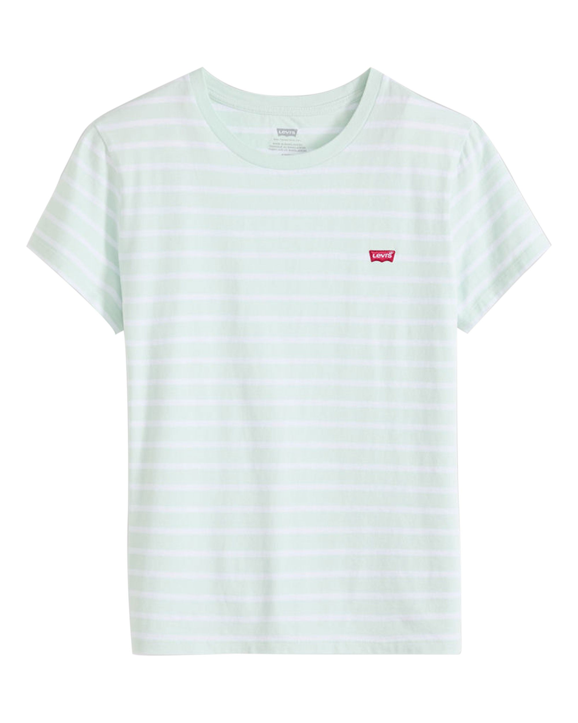 Perfect Tee - Emily Stripe Pale Blue