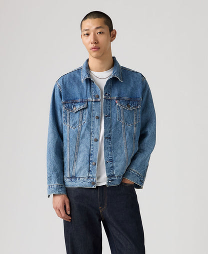 Relaxed Trucker Jacket - Washed Away