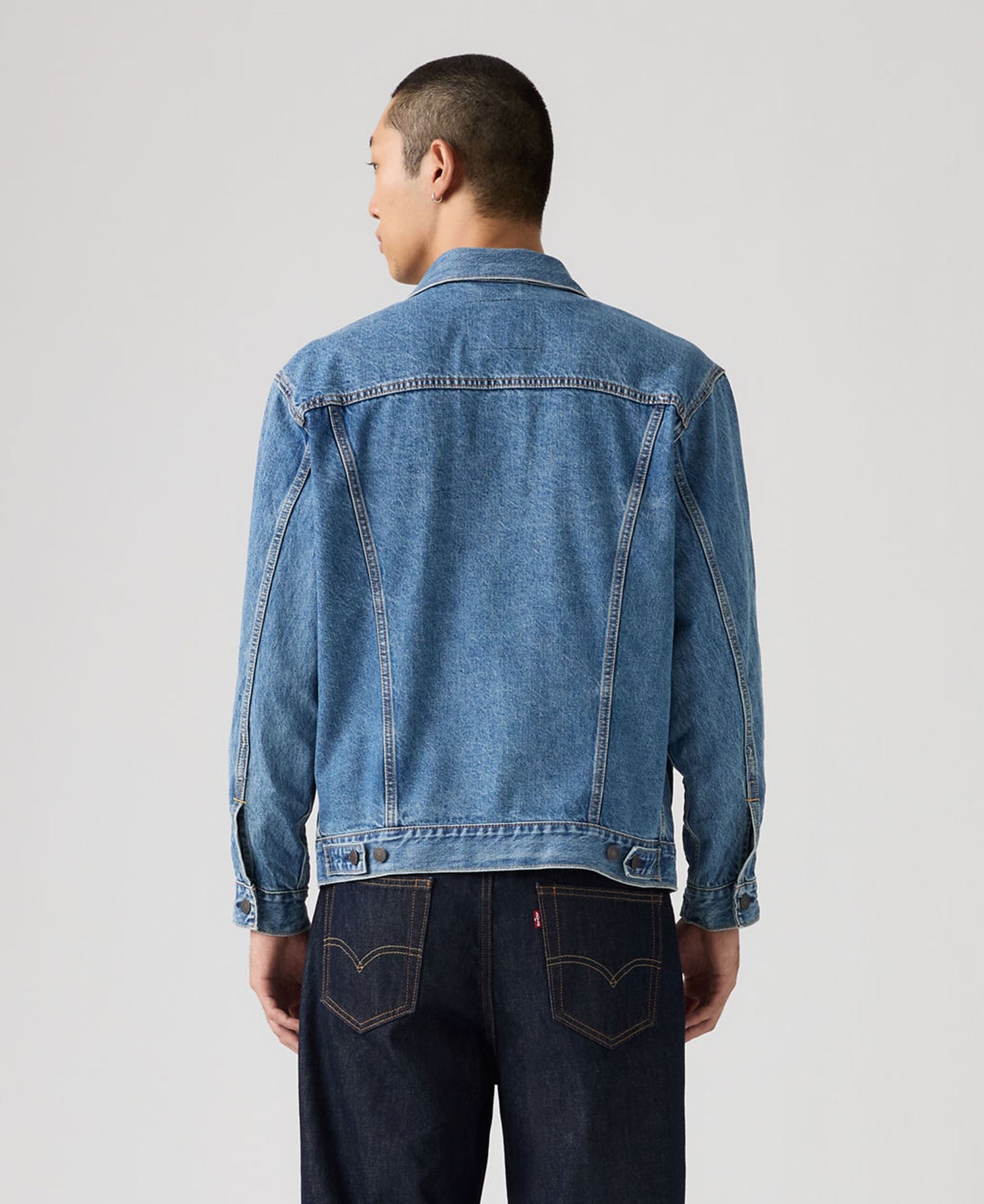 Relaxed Trucker Jacket - Washed Away