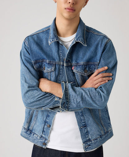 Relaxed Trucker Jacket - Washed Away