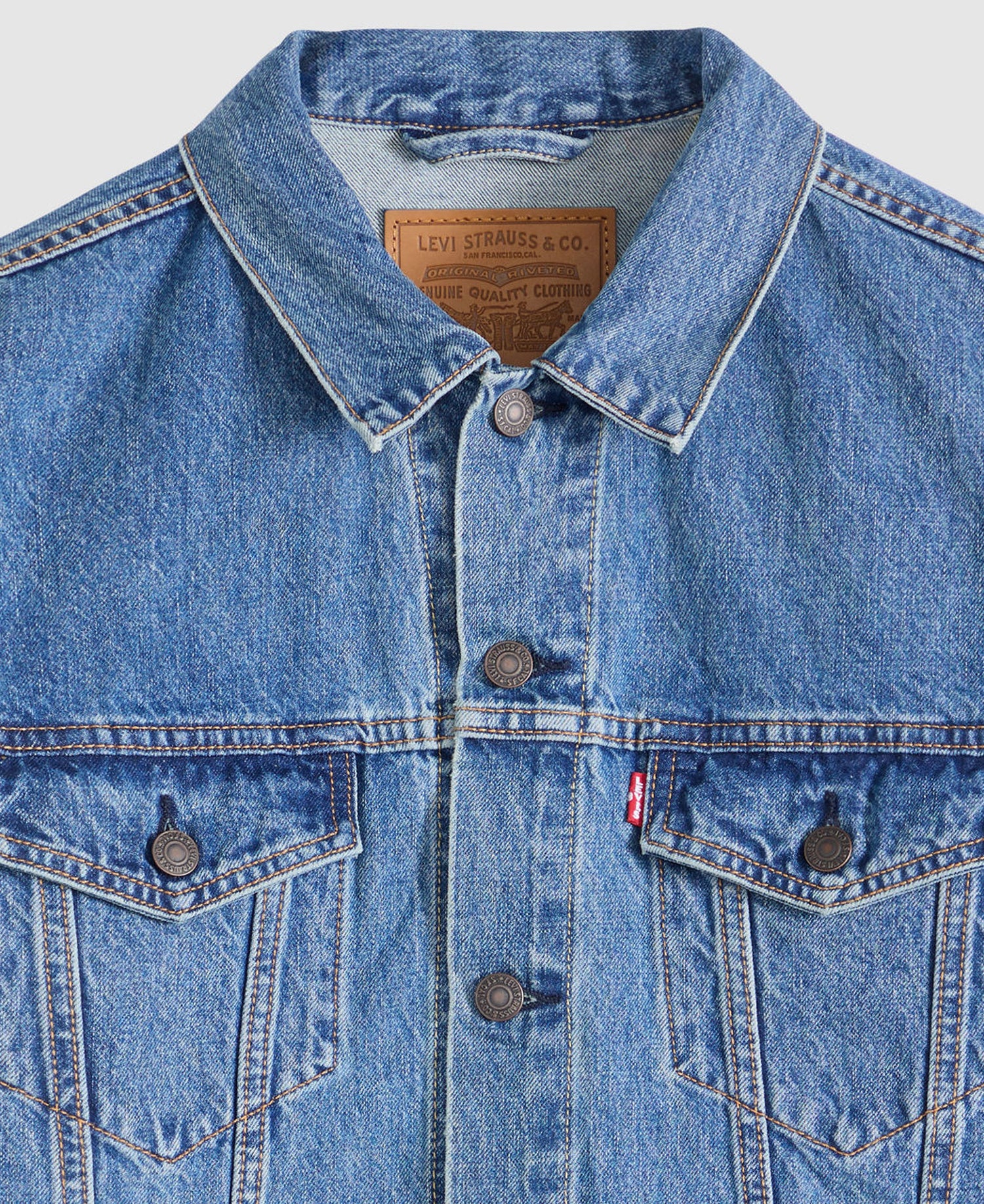 Relaxed Trucker Jacket - Washed Away