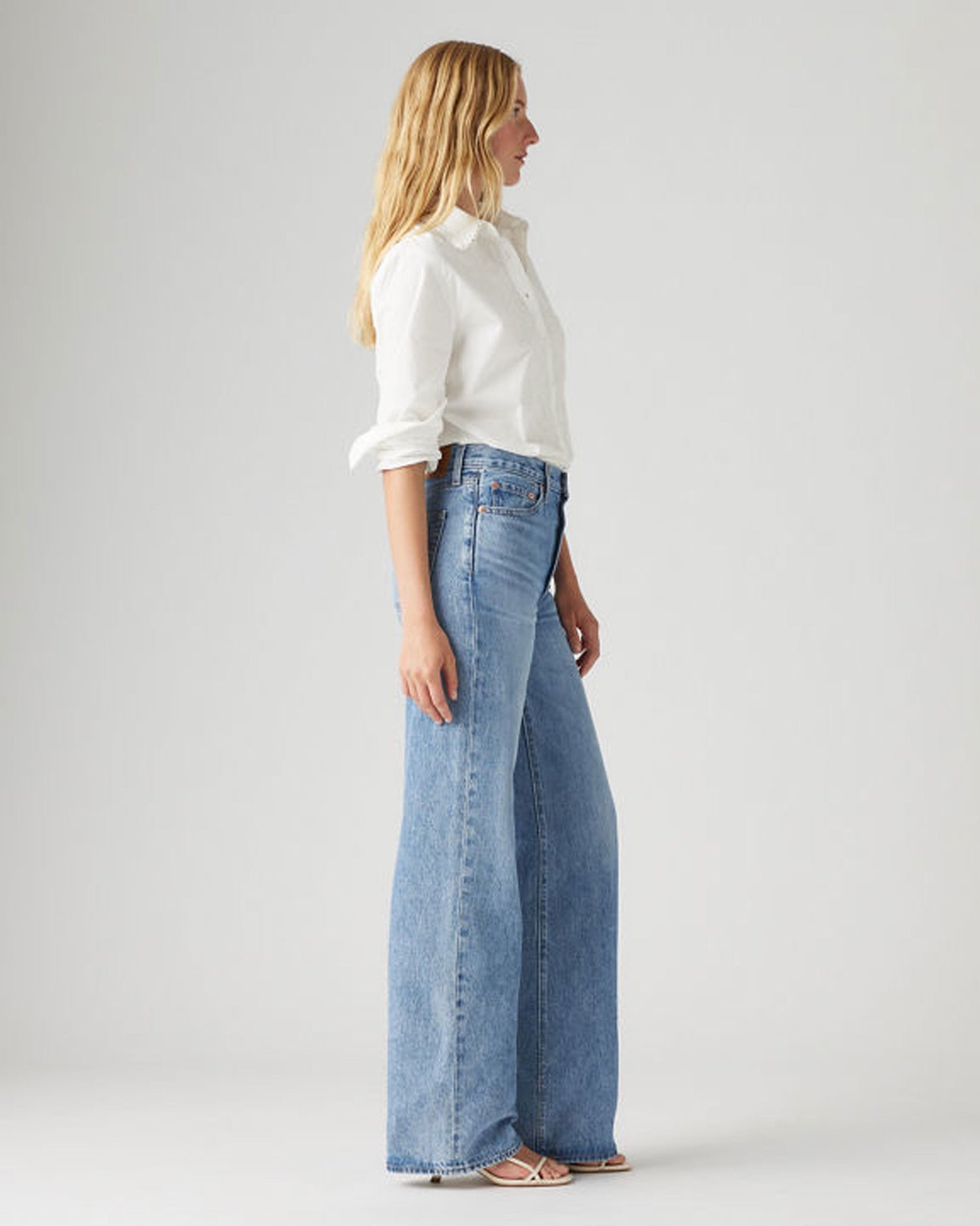 Ribcage Wide Leg Jeans - Not The Same