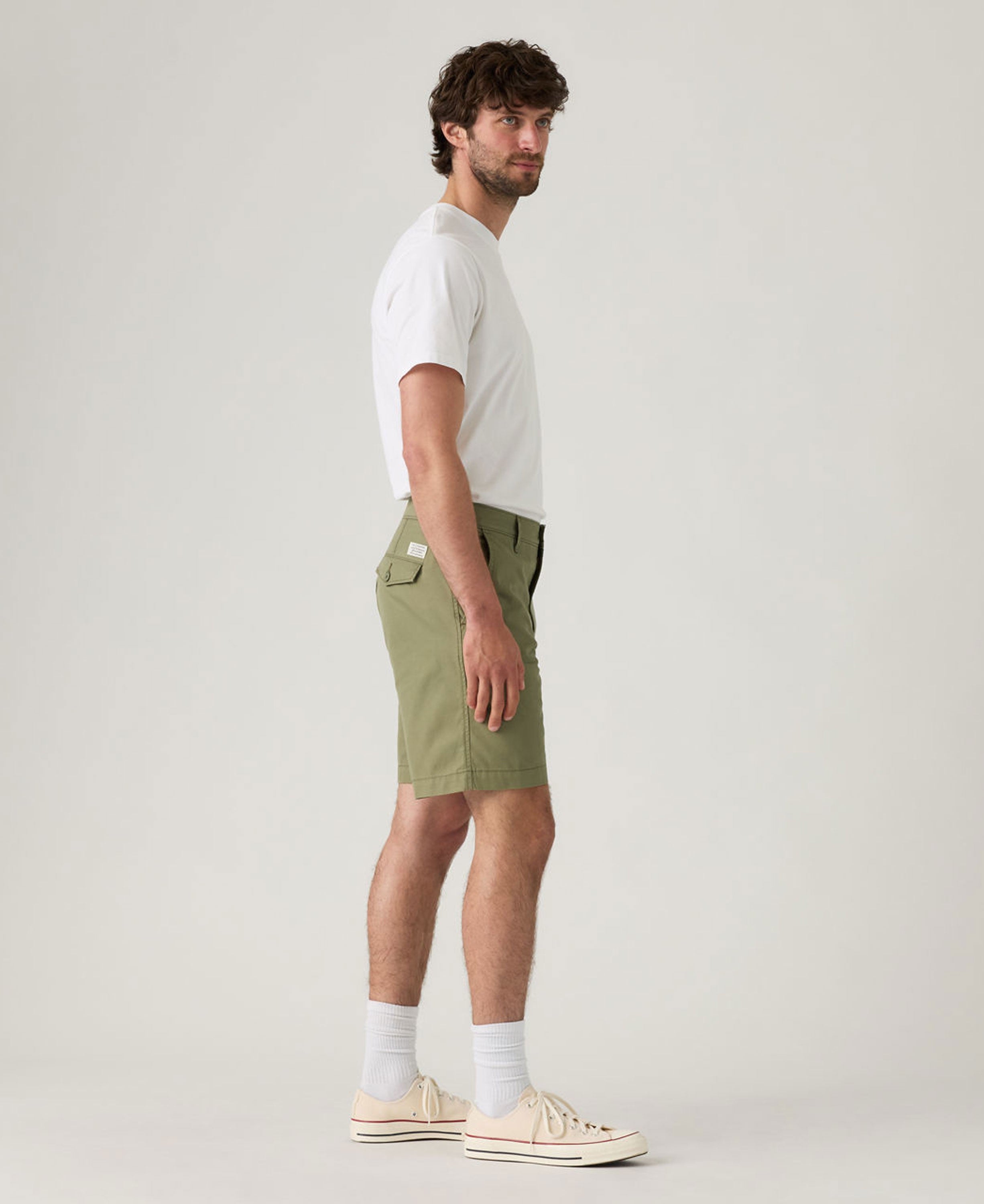 XX Authentic Relaxed Shorts II - Deep Lichen Green