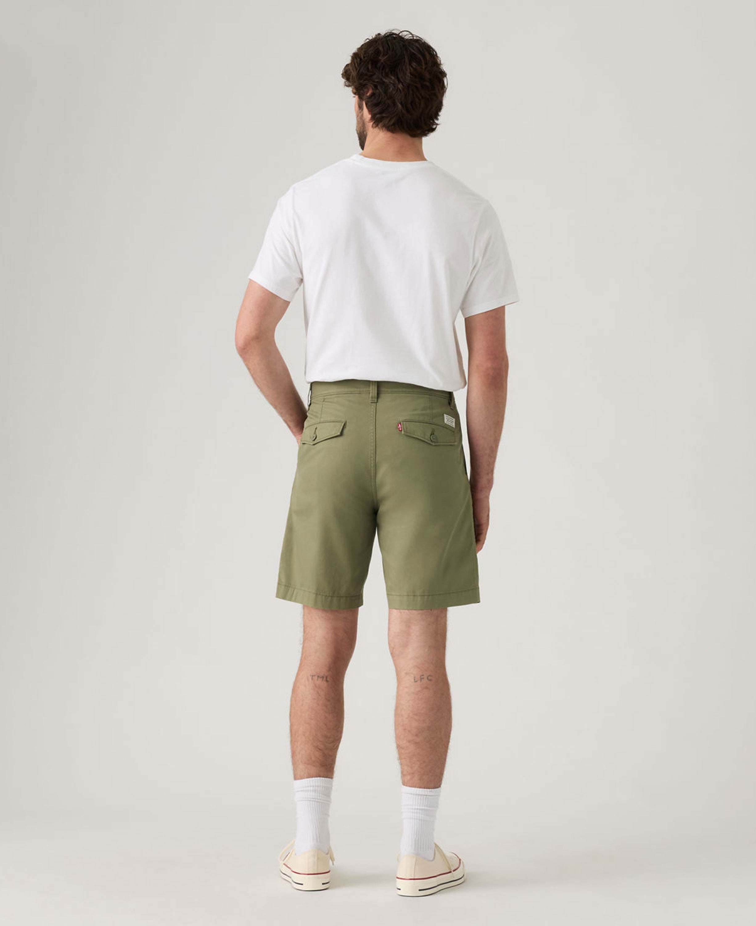 XX Authentic Relaxed Shorts II - Deep Lichen Green