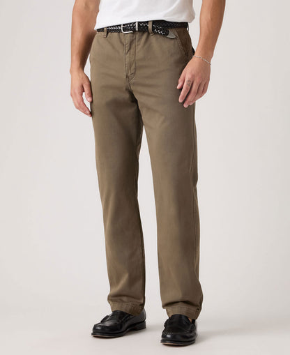 XX Chino Authentic Relaxed - Maitake Brown Lightweight Twill Garment Dye