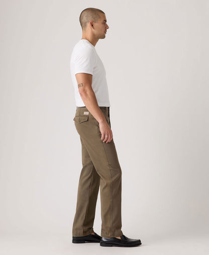 XX Chino Authentic Relaxed - Maitake Brown Lightweight Twill Garment Dye