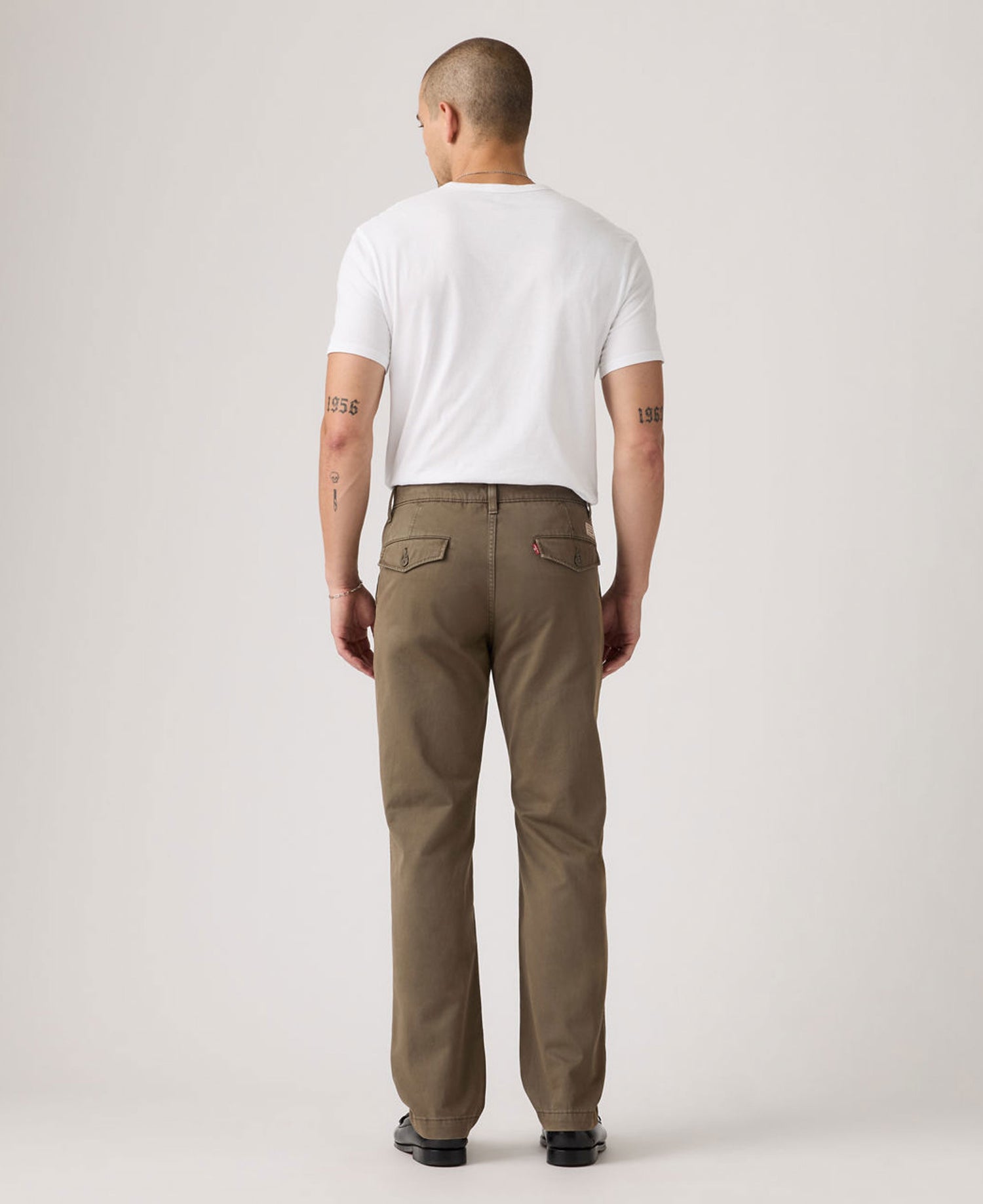 XX Chino Authentic Relaxed - Maitake Brown Lightweight Twill Garment Dye