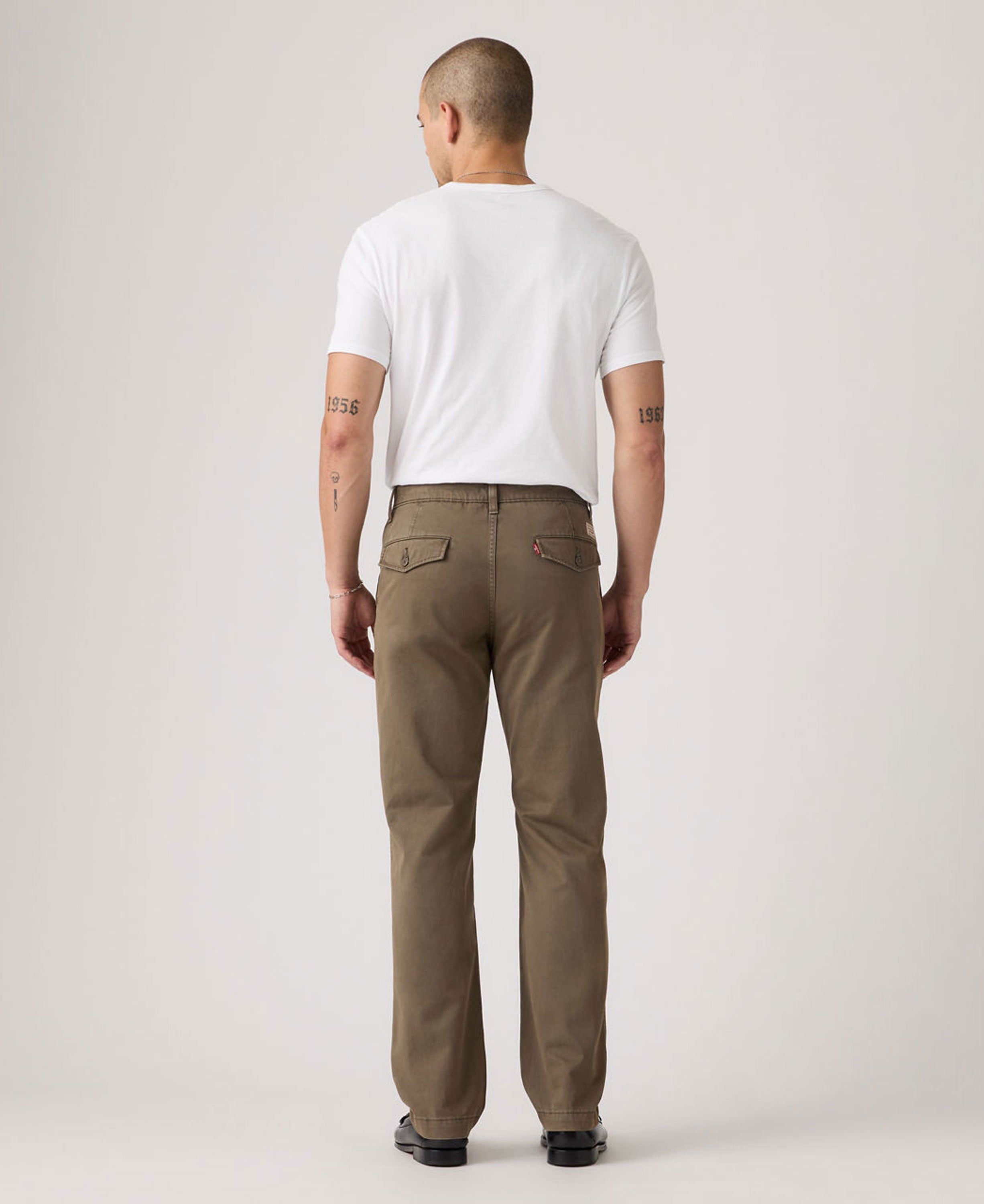 XX Chino Authentic Relaxed - Maitake Brown Lightweight Twill Garment Dye